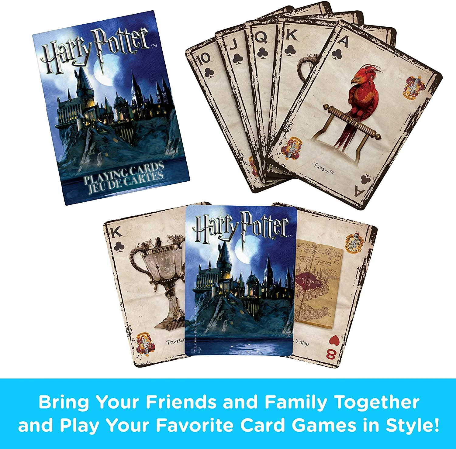Aquarius Playing Cards: Harry Potter - Symbols - Image 2