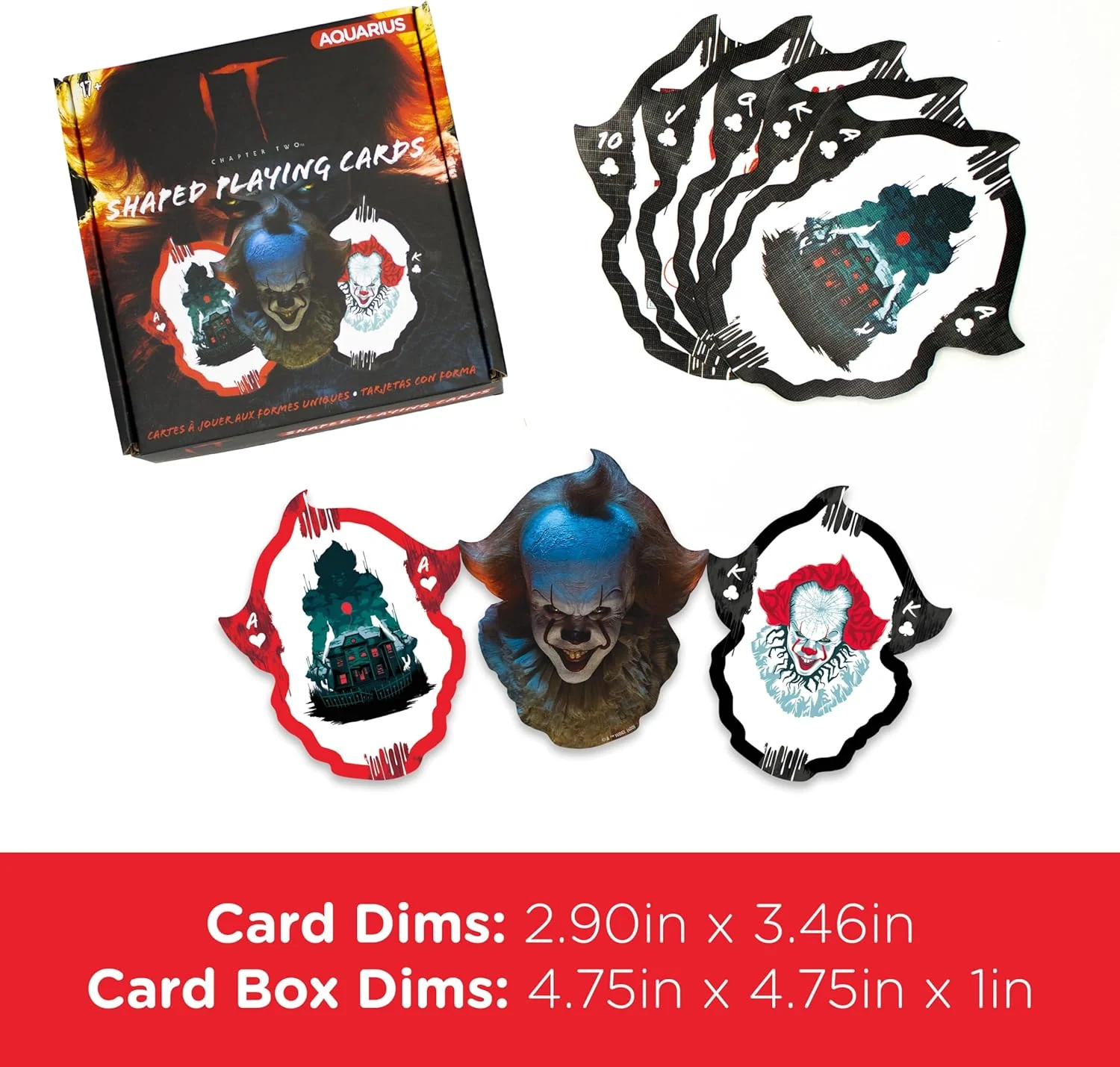 Aquarius Playing Cards: IT Chapter 2 - IT Shaped Playing Cards - Image 2