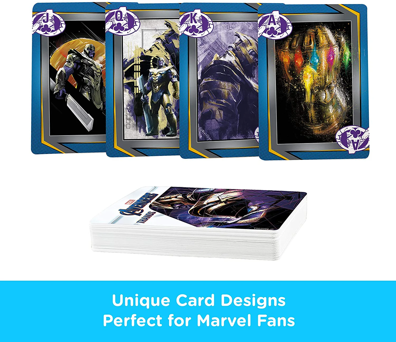 Aquarius Playing Cards: Marvel - Avengers Thanos - Image 3