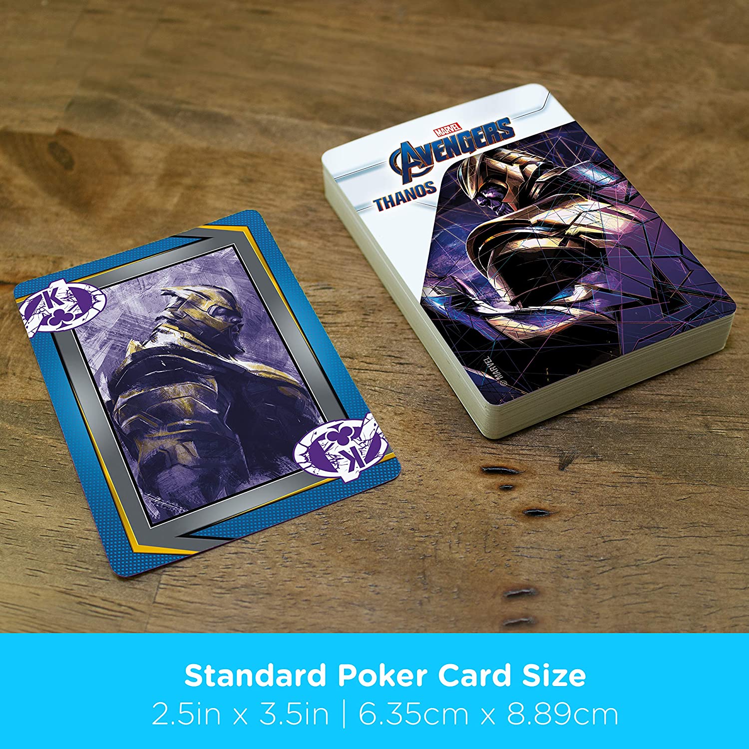 Aquarius Playing Cards: Marvel - Avengers Thanos - Image 5