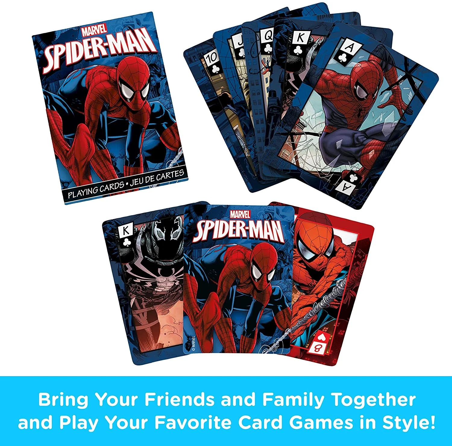 Aquarius Playing Cards: Marvel - Spider-Man Comics - Image 2