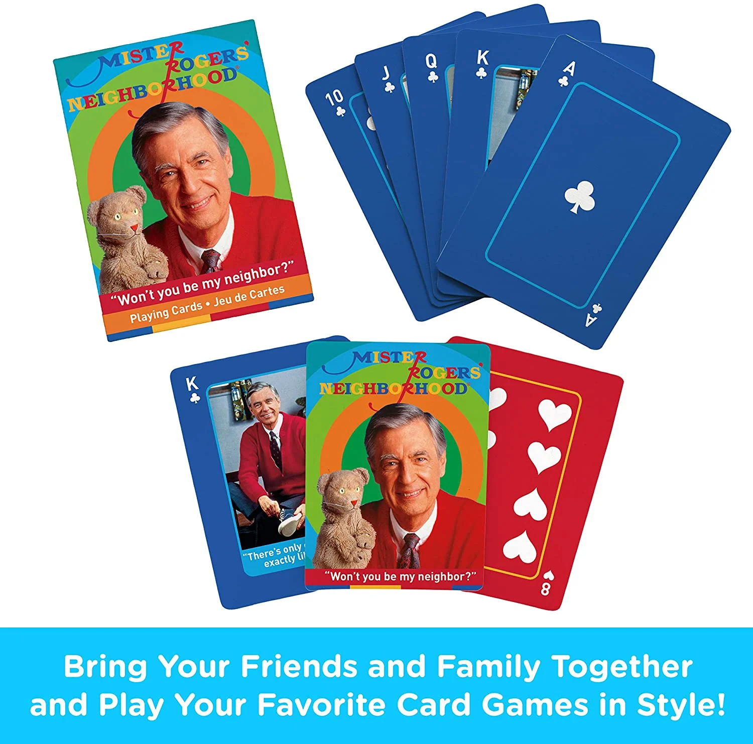 Aquarius Playing Cards: Mister Rogers - Image 2