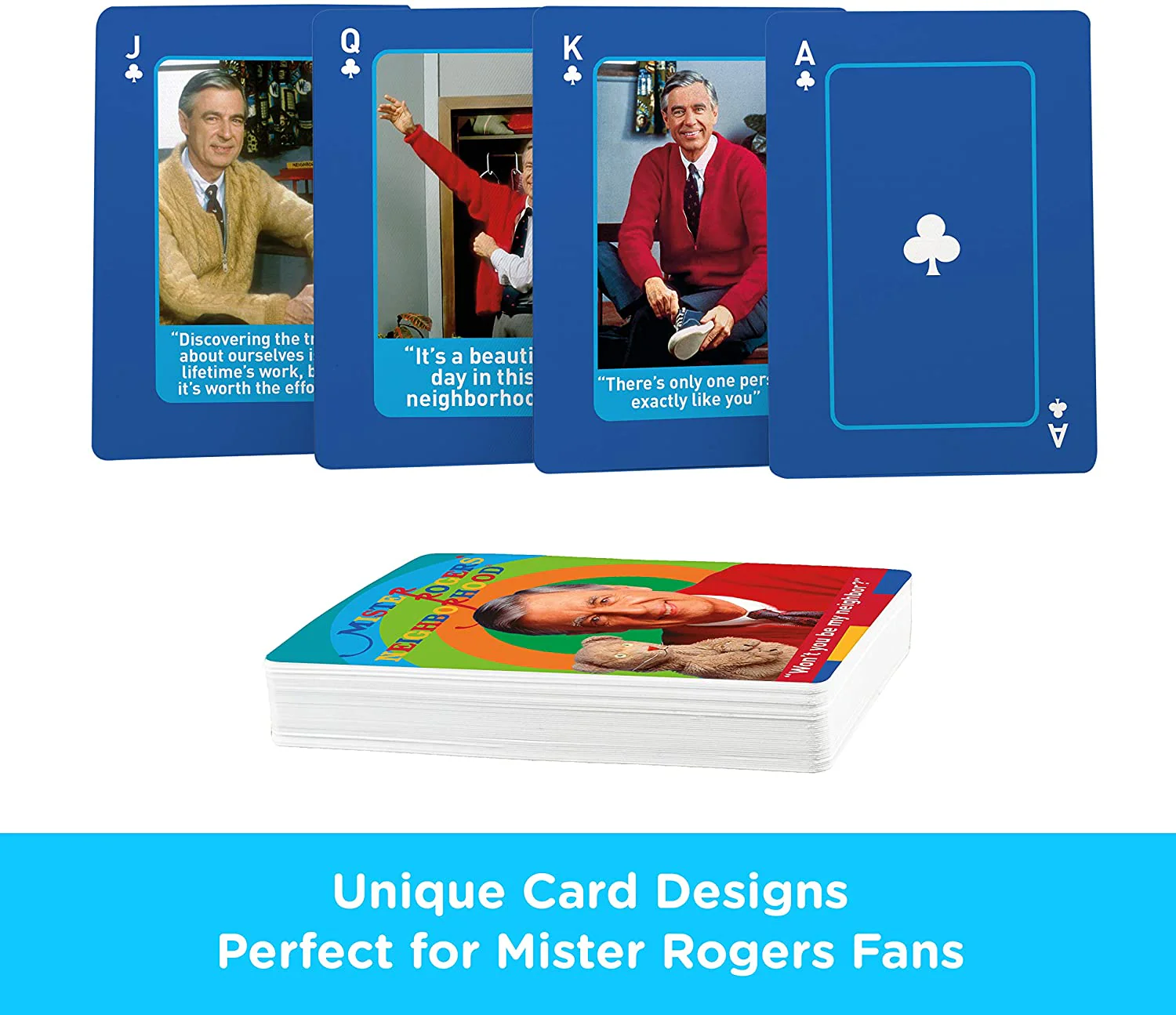 Aquarius Playing Cards: Mister Rogers - Image 3