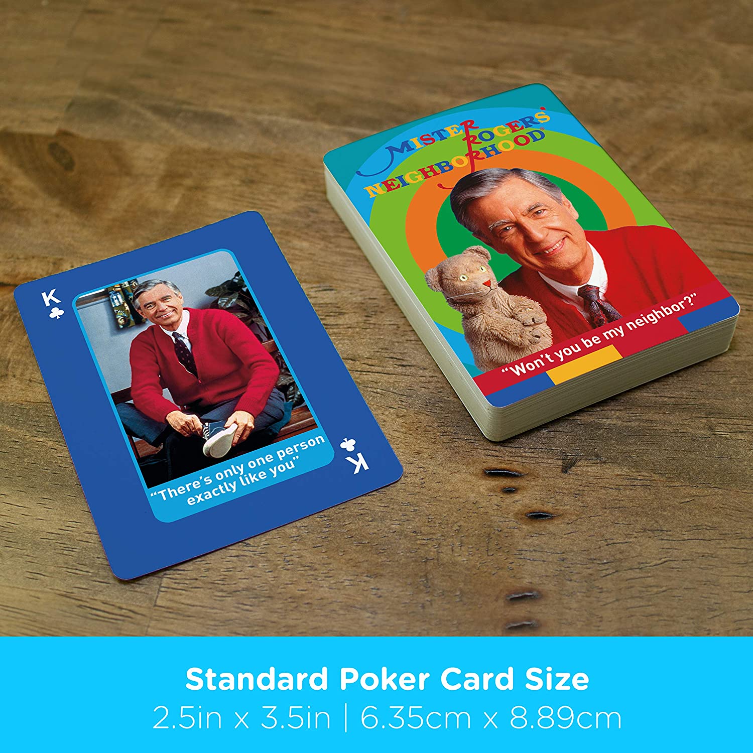 Aquarius Playing Cards: Mister Rogers - Image 5