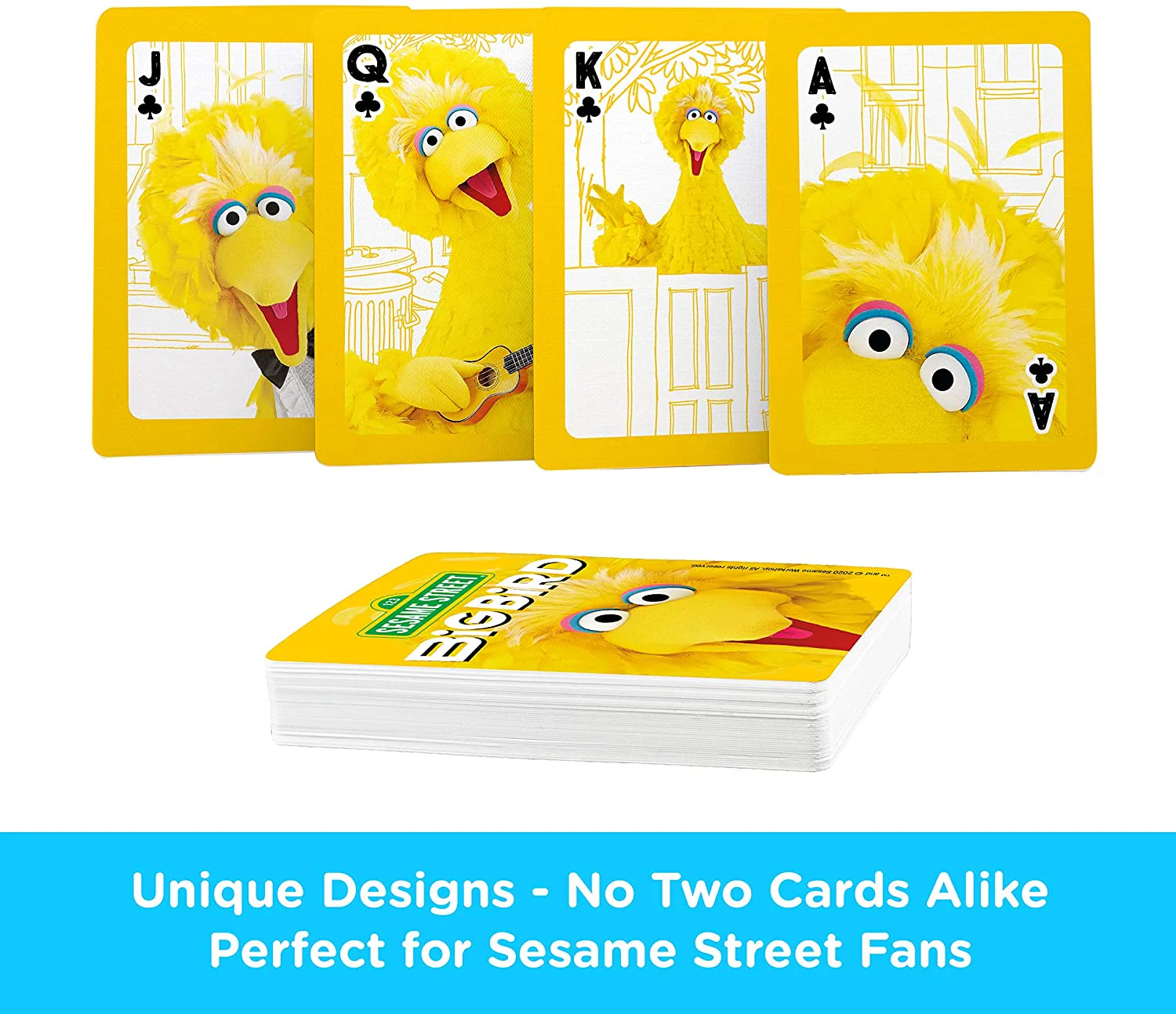 Aquarius Playing Cards: Sesame Street - Big Bird - Image 3