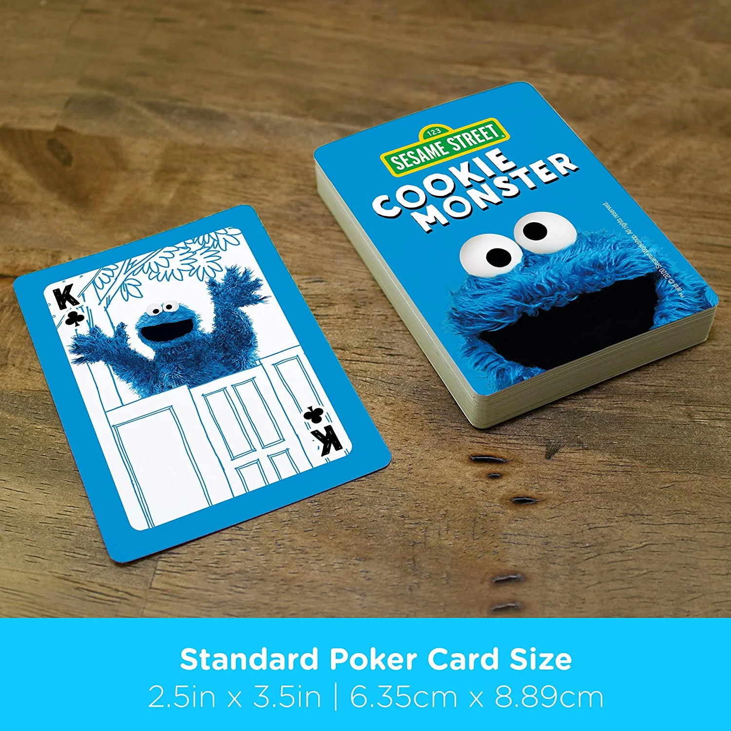 Aquarius Playing Cards: Sesame Street - Cookie Monster - Image 5
