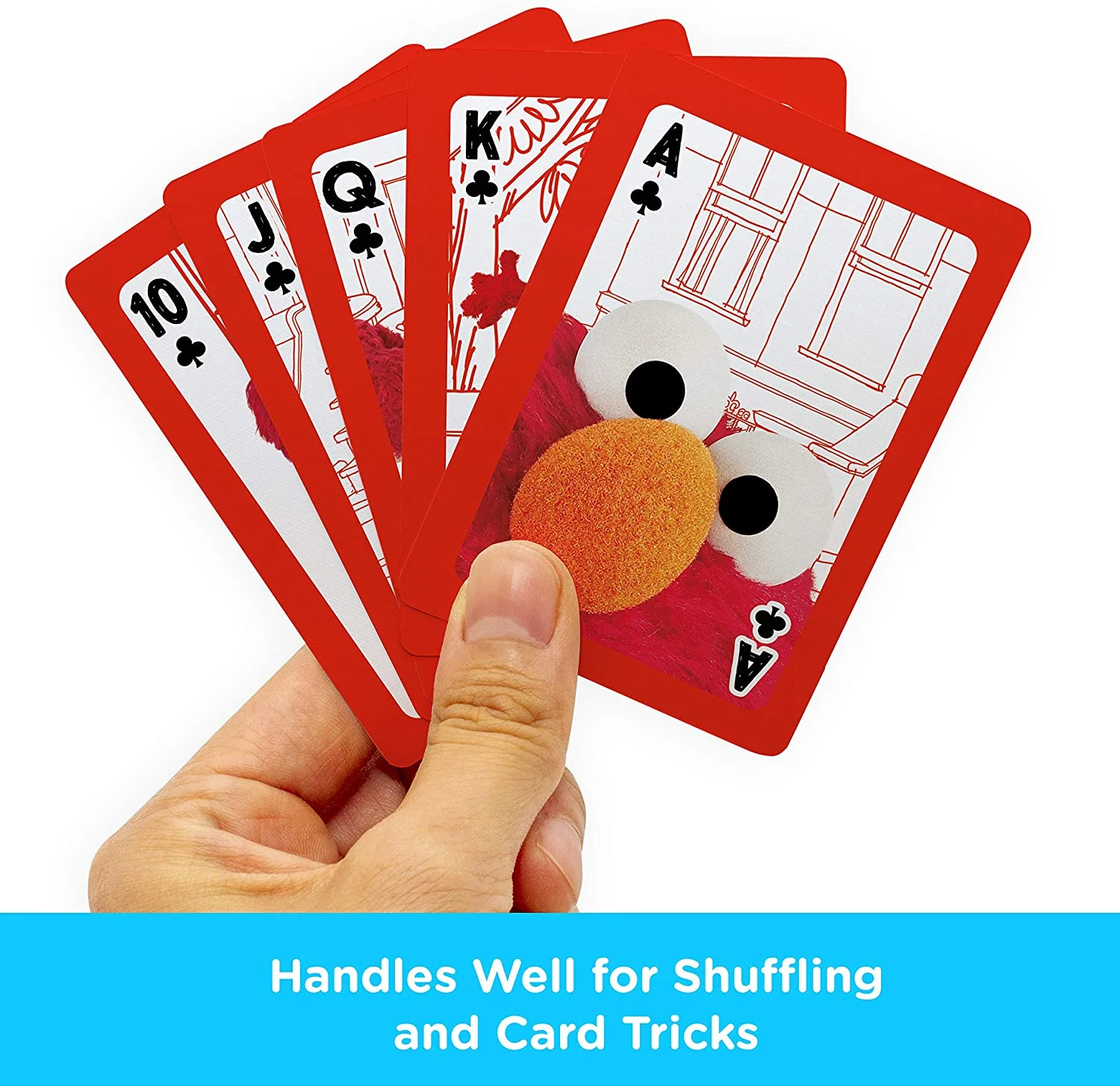 Aquarius Playing Cards: Sesame Street - Elmo - Image 4