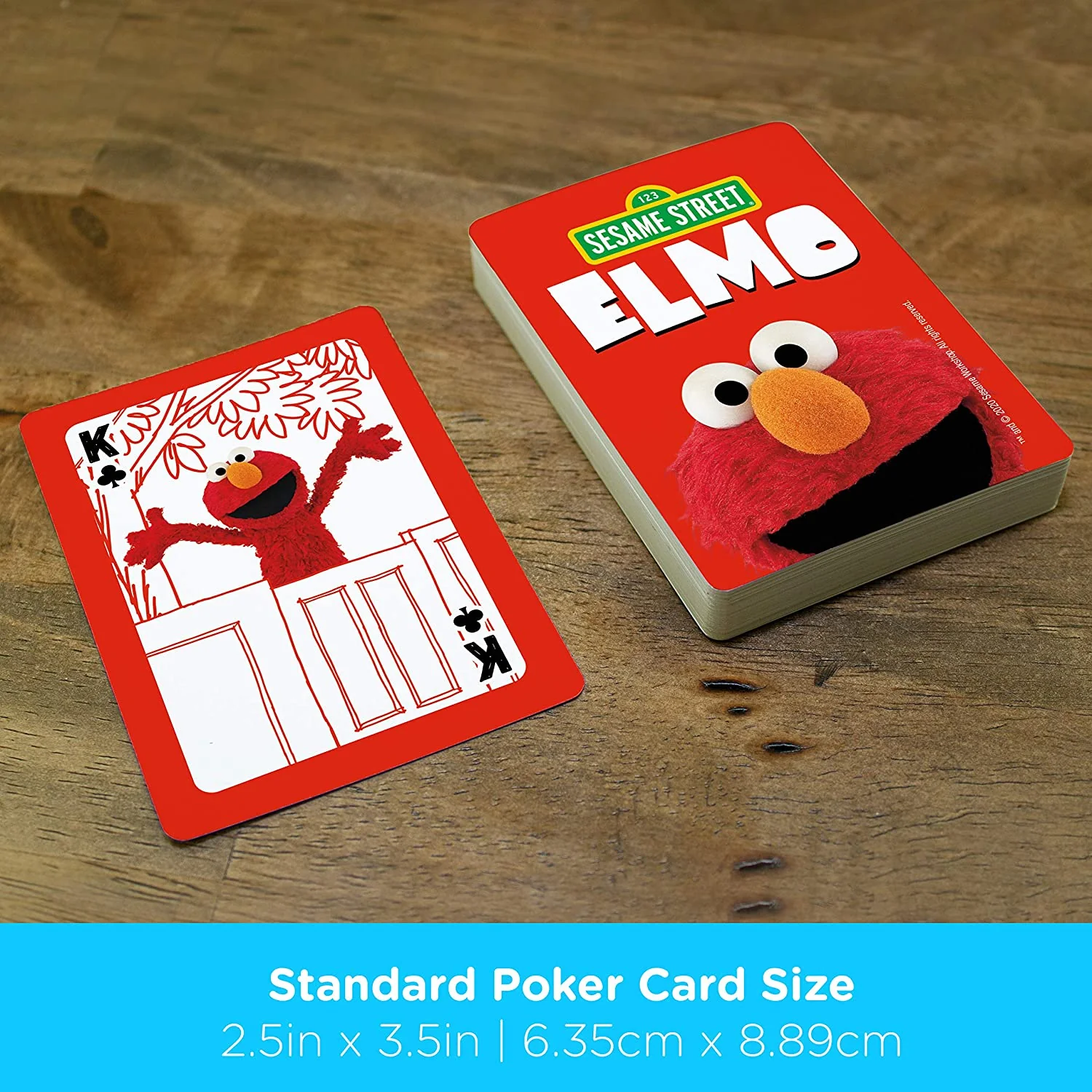 Aquarius Playing Cards: Sesame Street - Elmo - Image 5
