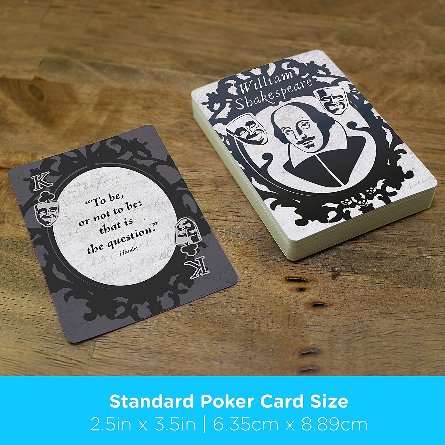 Aquarius Playing Cards: Shakespeare Quotes - Image 5