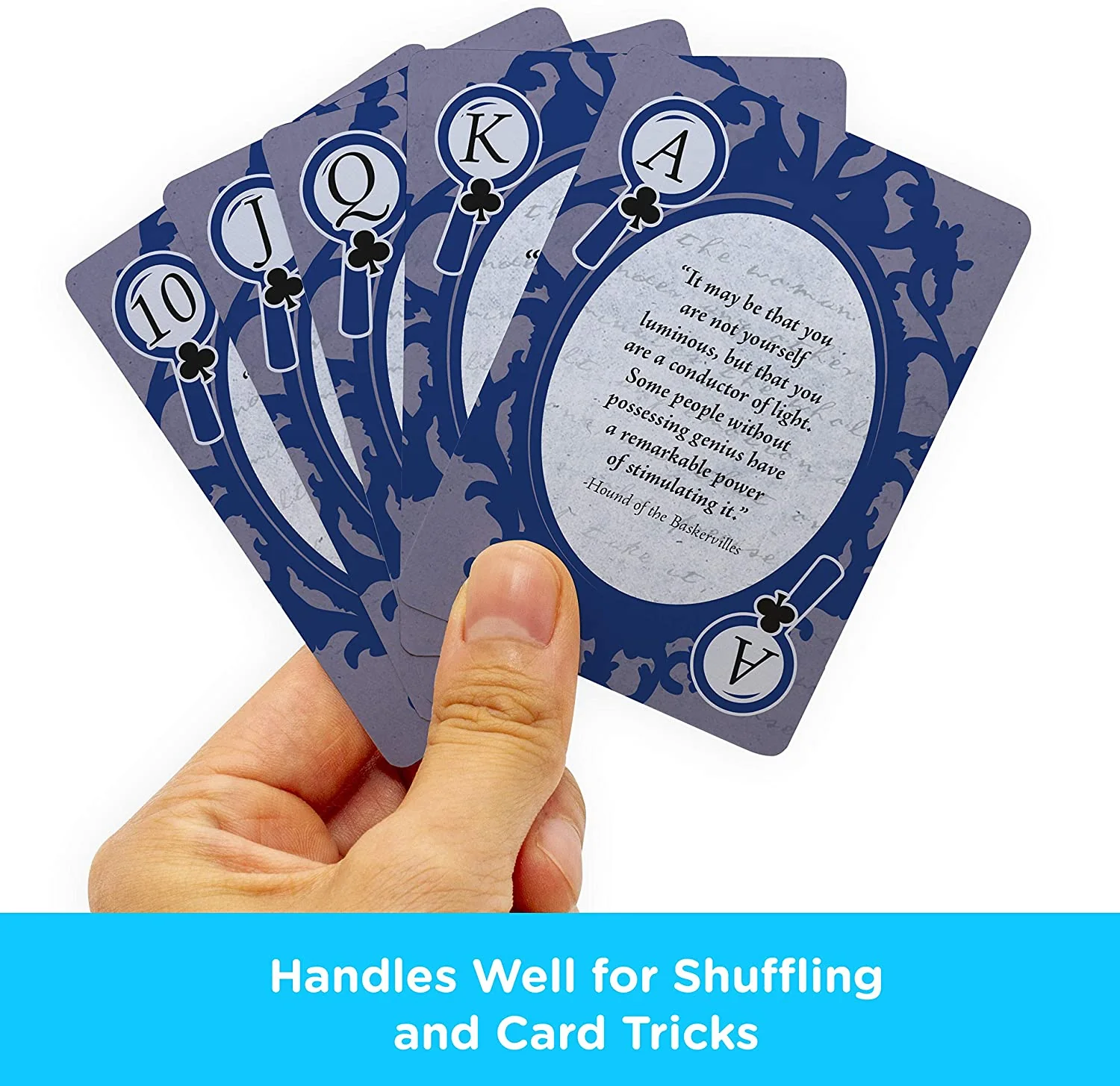 Aquarius Playing Cards: Sherlock Holmes Quotes - Image 4
