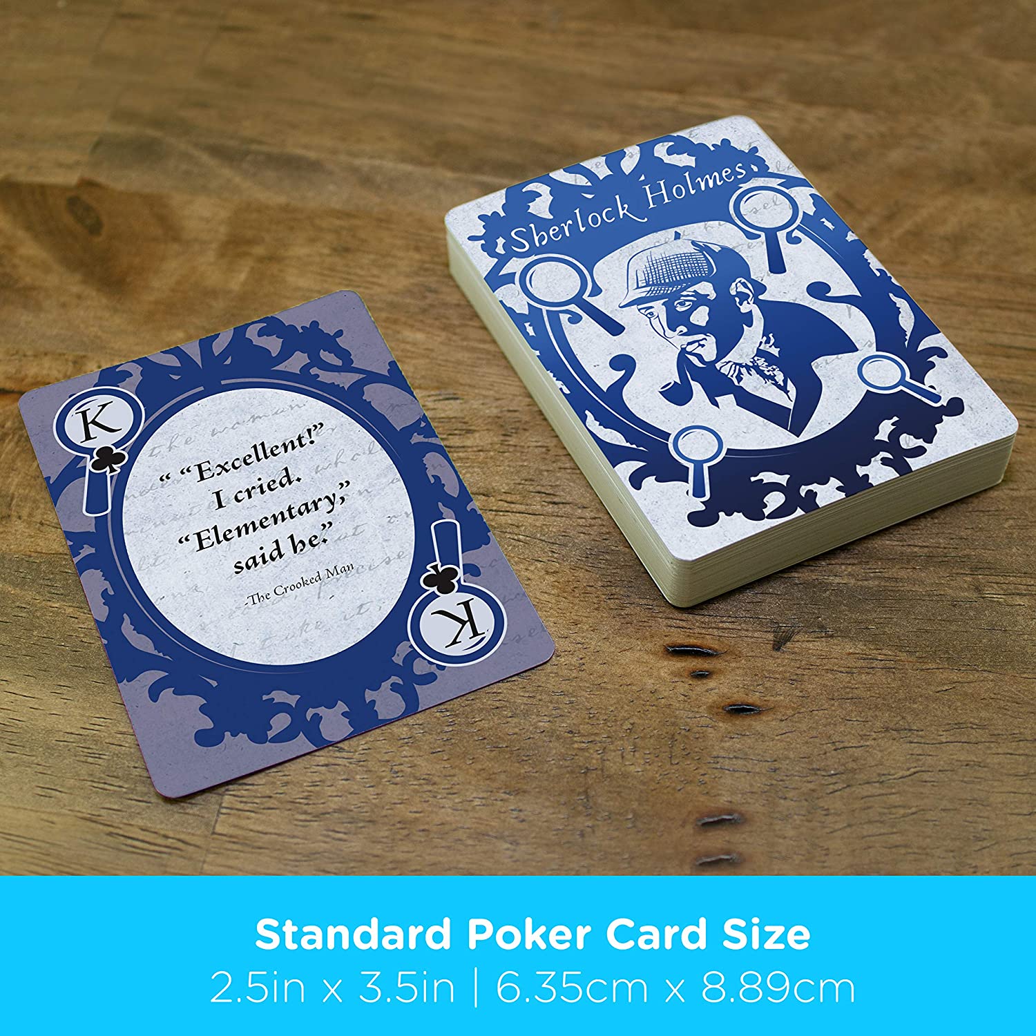 Aquarius Playing Cards: Sherlock Holmes Quotes - Image 5