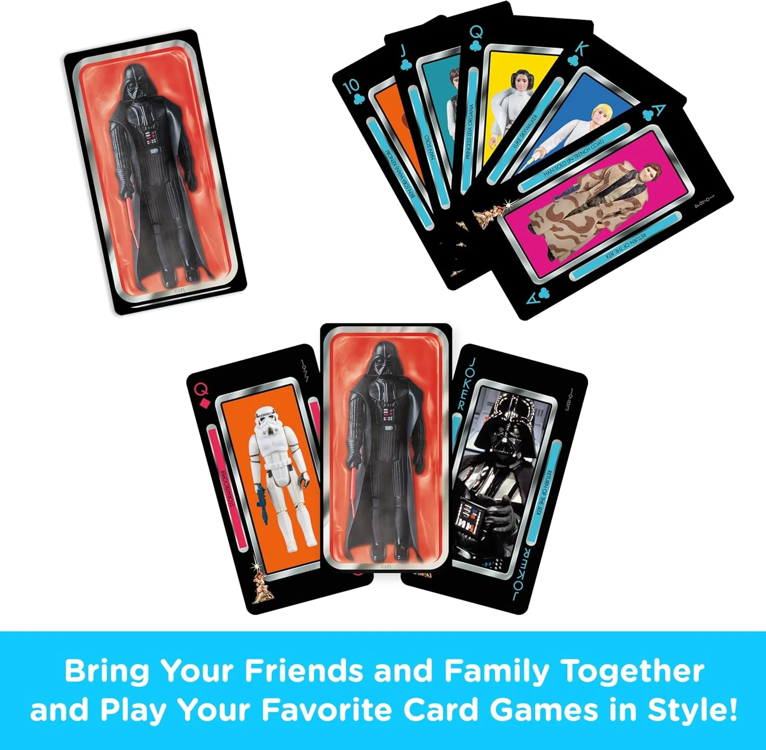 Aquarius Playing Cards: Star Wars - Action Figures - Darth Vader - Image 2