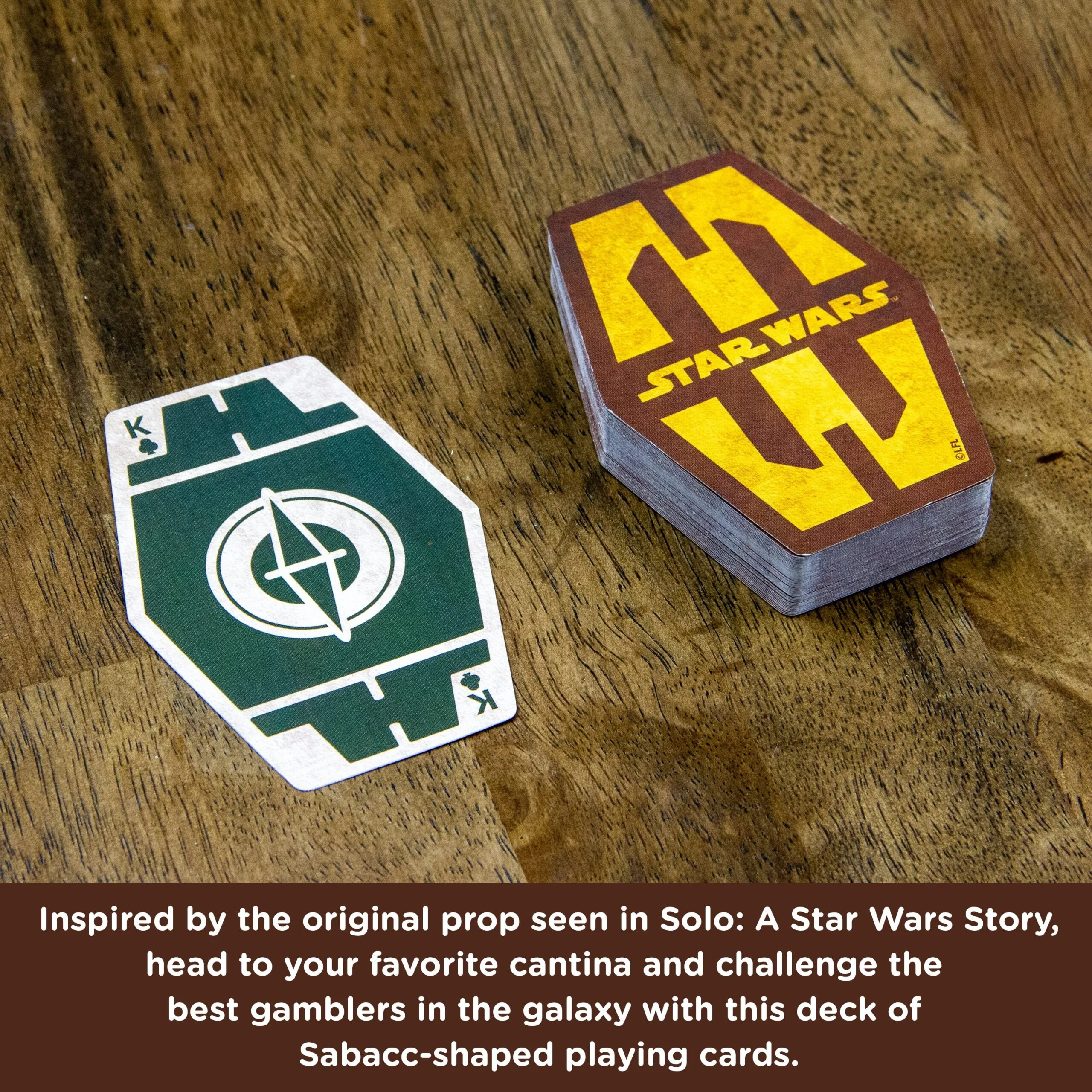 Aquarius Playing Cards: Star Wars - Sabacc Shaped Cards - Image 4
