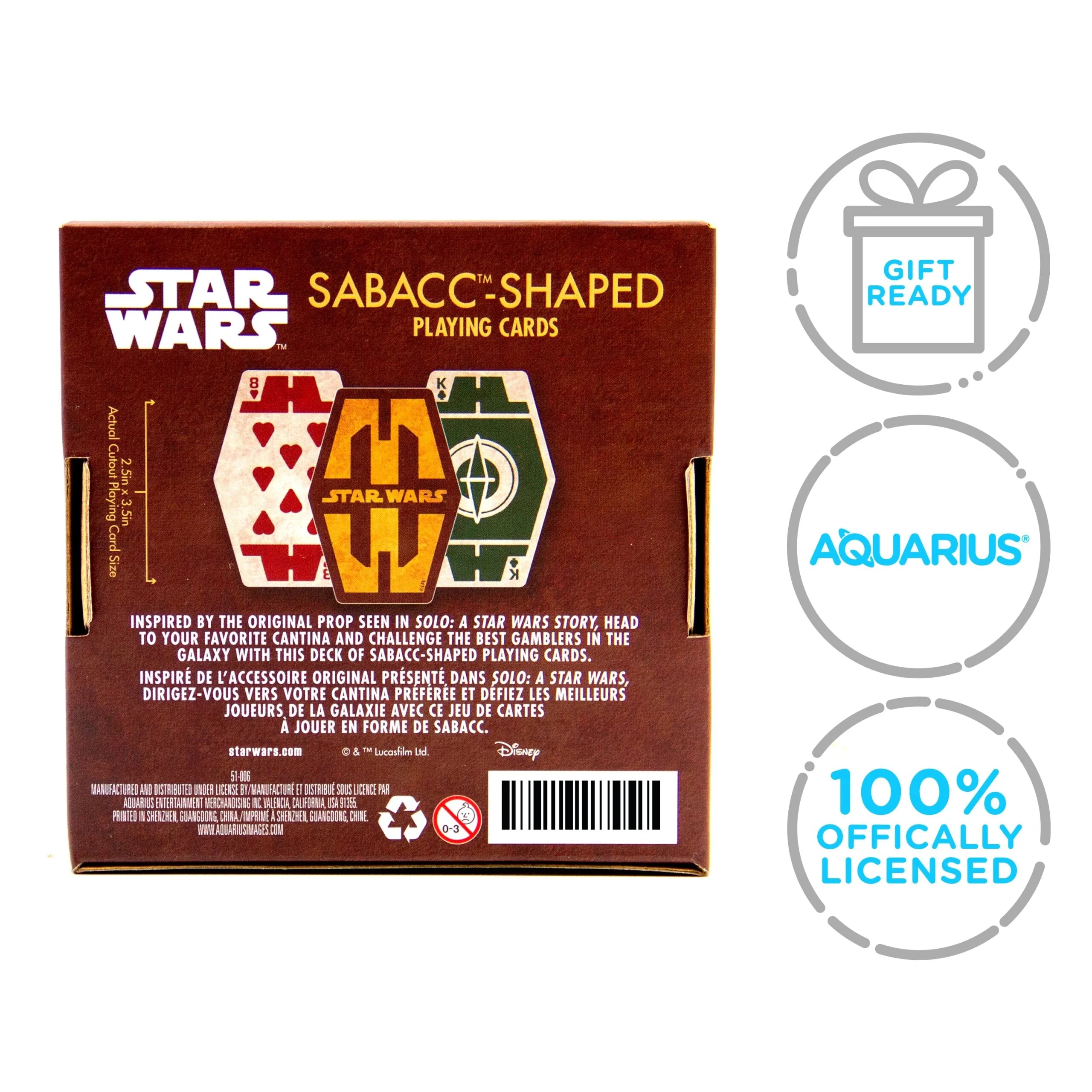 Aquarius Playing Cards: Star Wars - Sabacc Shaped Cards - Image 5