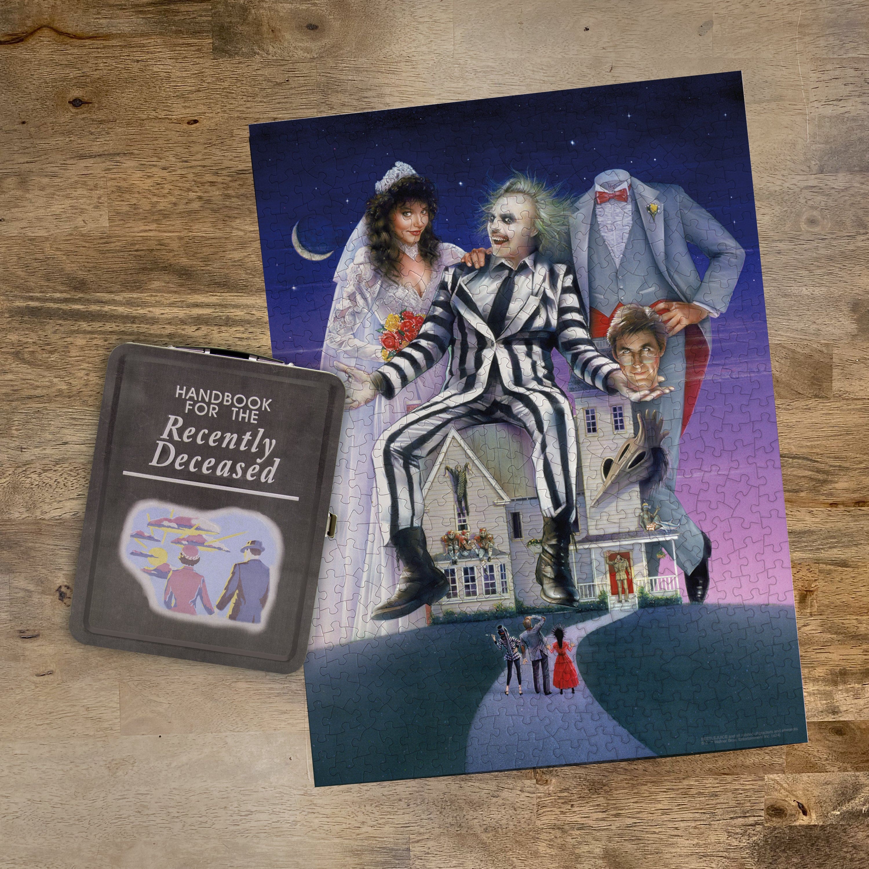 Aquarius Puzzles: Beetlejuice 500 Piece Jigsaw Puzzle & Fun Box Set - Image 2