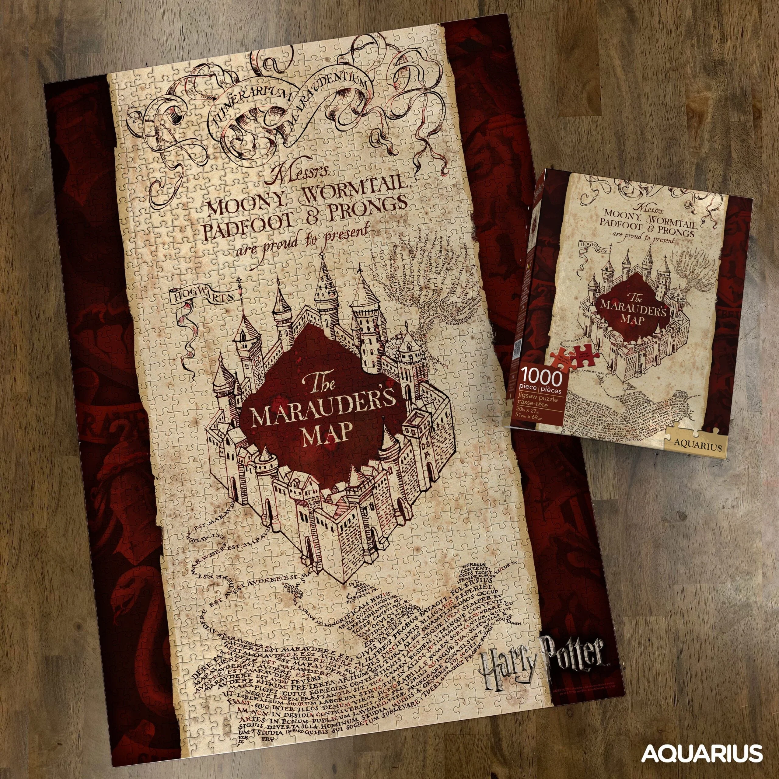 Aquarius Puzzles: Harry Potter Marauders Map - Image 3