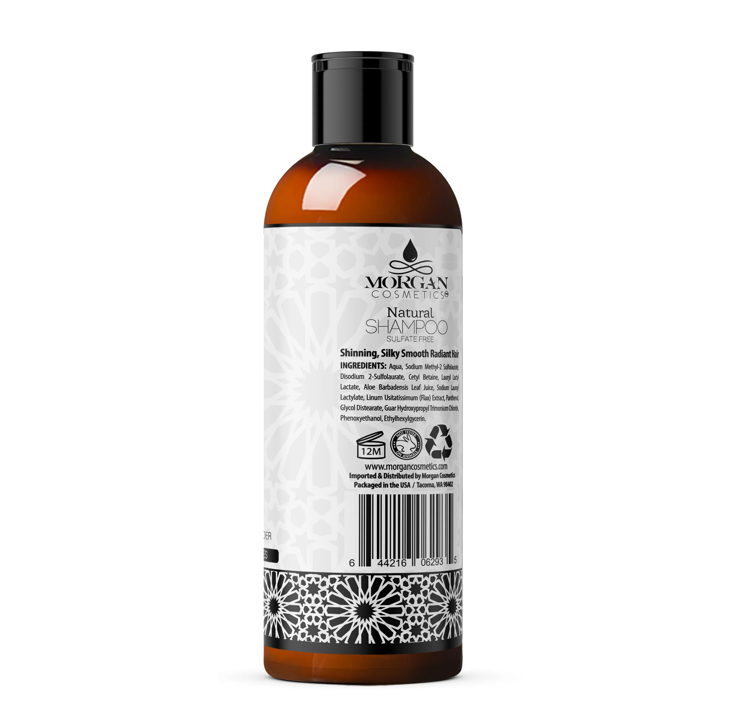 Argan Sulfate Free Shampoo Lavender 8 oz by Morgan Cosmetics - Image 5