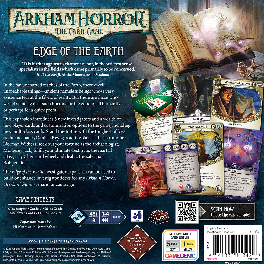 Arkham Horror LCG:  Edge of the Earth Investigator Expansion - Image 3