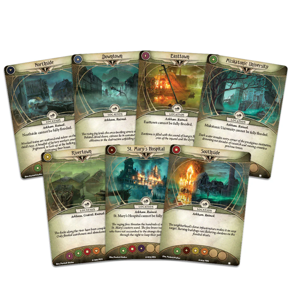 Arkham Horror LCG: The Drowned City Campaign Expansion - Image 2