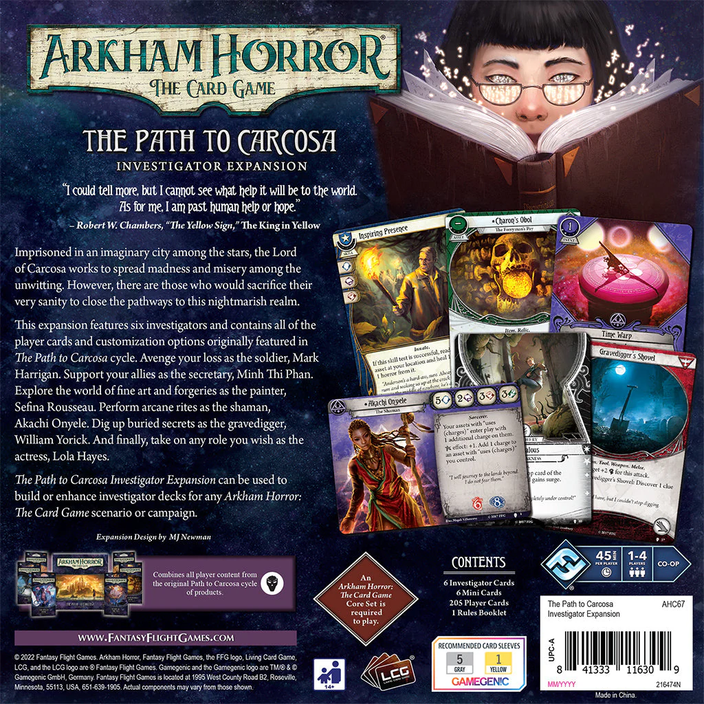 Arkham Horror LCG: The Path to Carcosa Investigator Expansion - Image 3