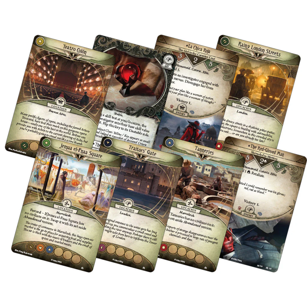 Arkham Horror LCG: The Scarlet Keys Campaign Expansion - Image 2