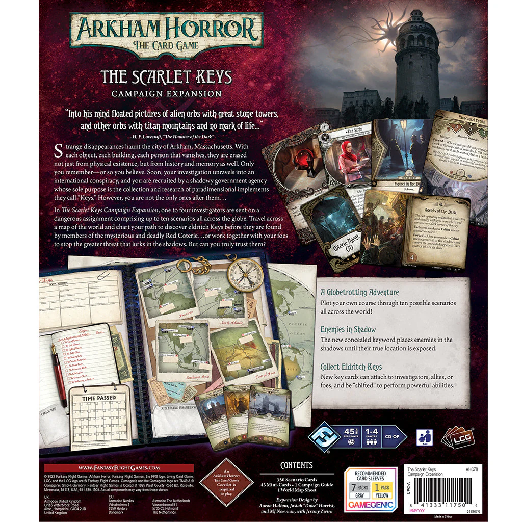 Arkham Horror LCG: The Scarlet Keys Campaign Expansion - Image 3