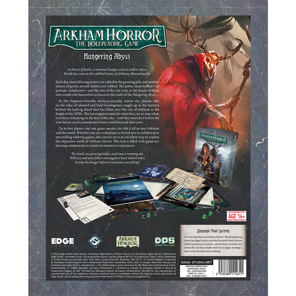 Arkham Horror RPG Starter Set - Hungering Abyss - Image 3