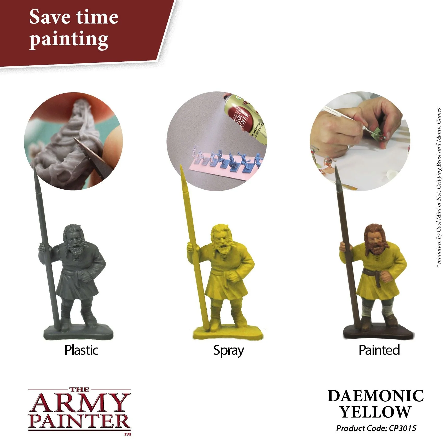 Army Painter Colour Primer: Daemonic Yellow - Image 2