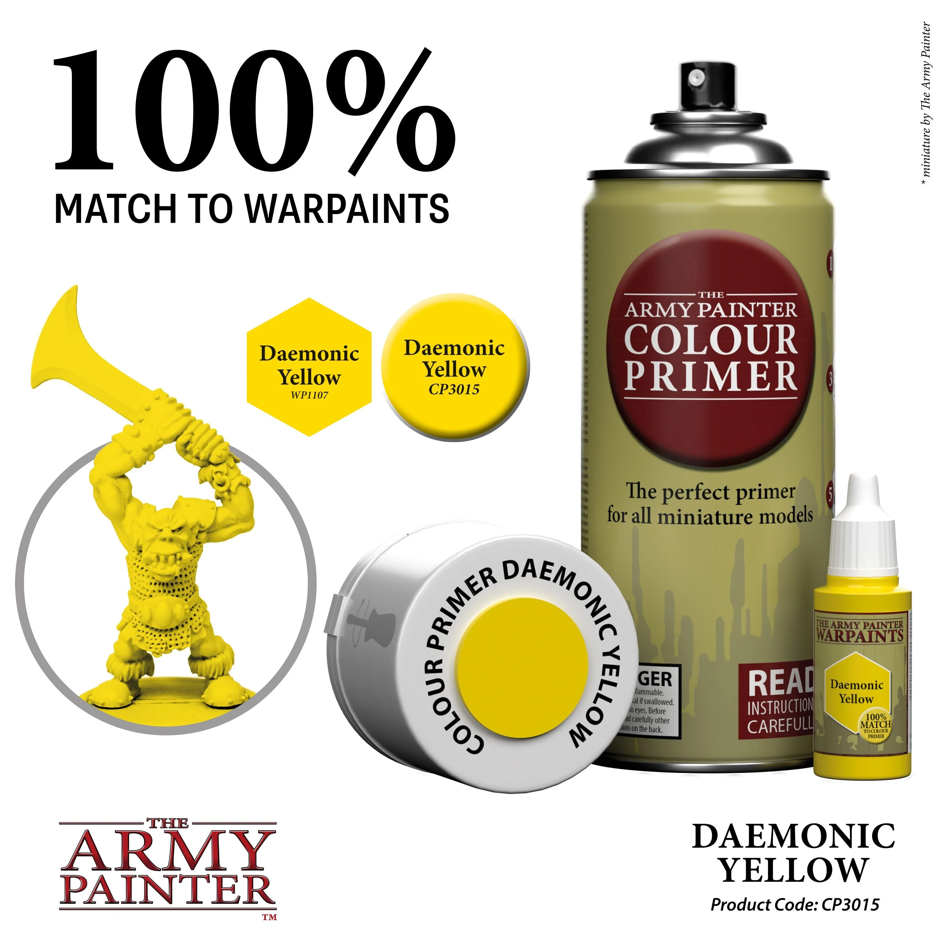 Army Painter Colour Primer: Daemonic Yellow - Image 4