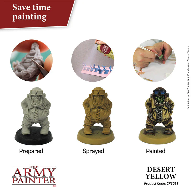 Army Painter Colour Primer: Desert Yellow - Image 2