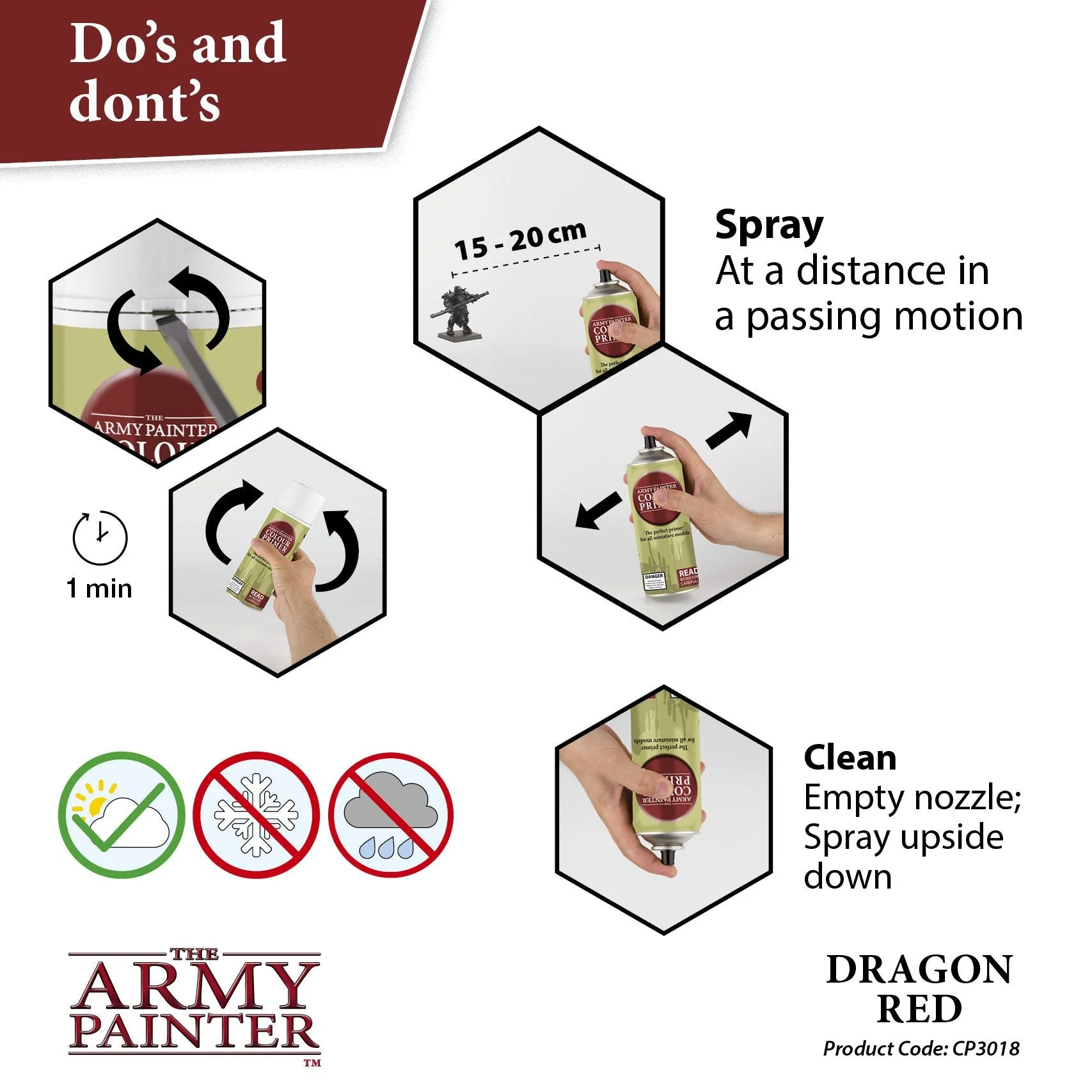 Army Painter Colour Primer: Dragon Red - Image 5