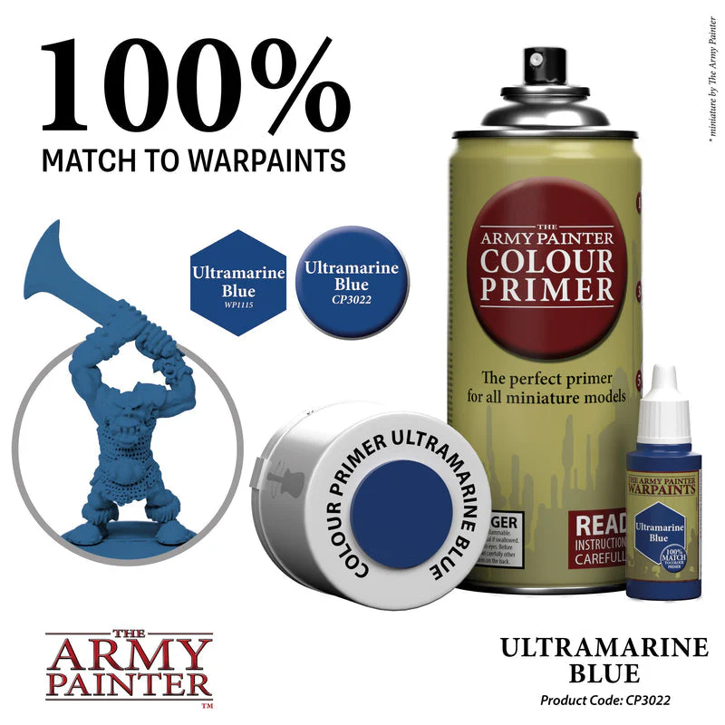 Army Painter Colour Primer: Ultramarine Blue - Image 2