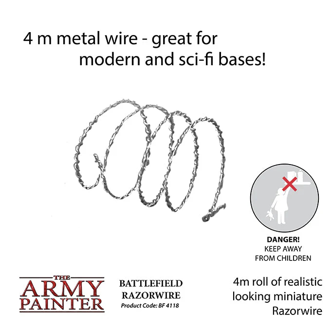 Army Painter Tools: Basing: Battlefield Razorwire - Image 2