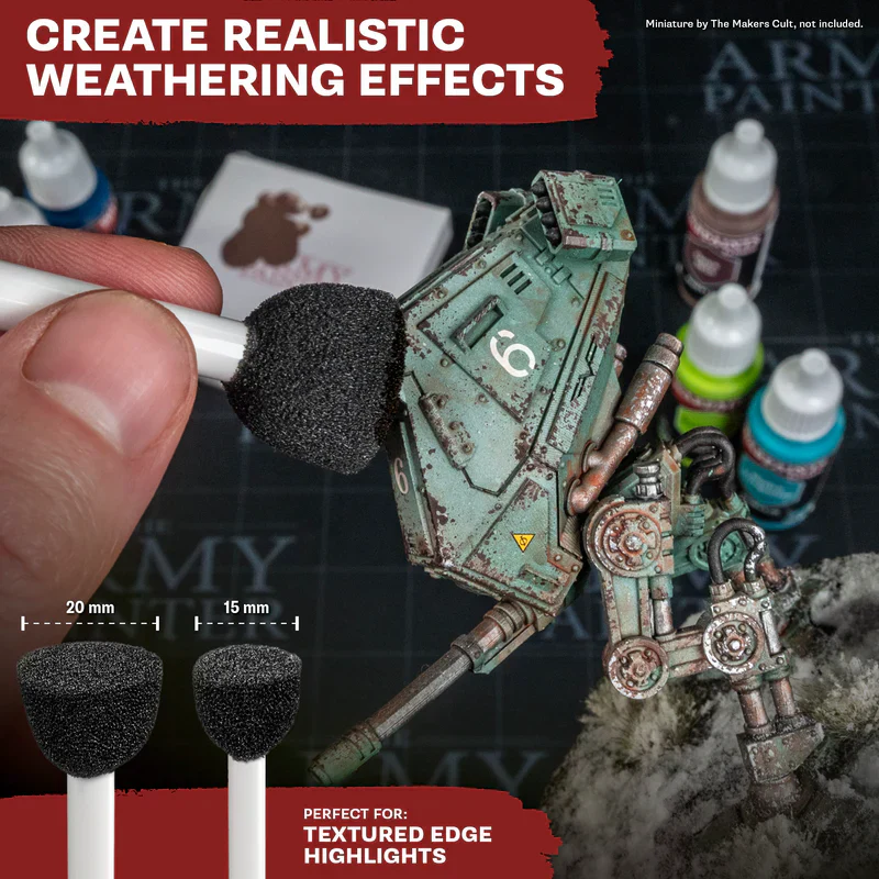 Army Painter Tools: Chipping Brush Set - Monster Edition - Image 3