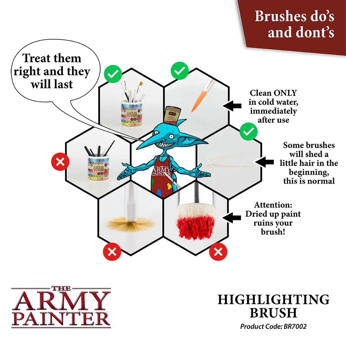 Army Painter Tools: Hobby Brush - Highlighting - Image 5