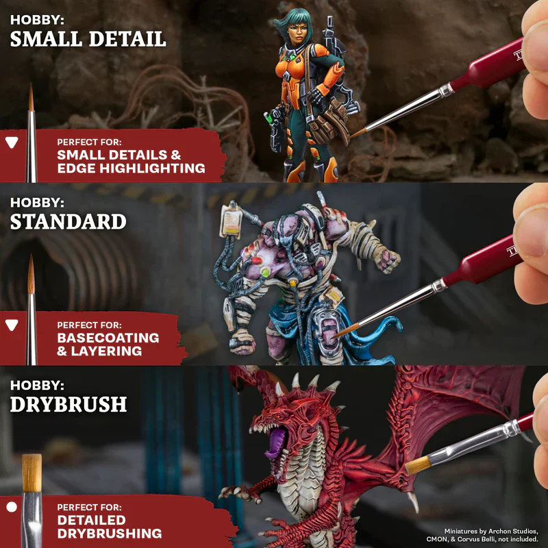 Army Painter Tools: Hobby Brush Starter Set Box - Image 2
