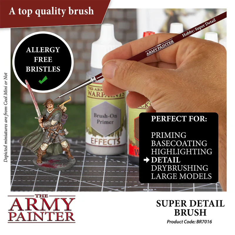 Army Painter Tools: Hobby Brush - Super Detail - Image 2