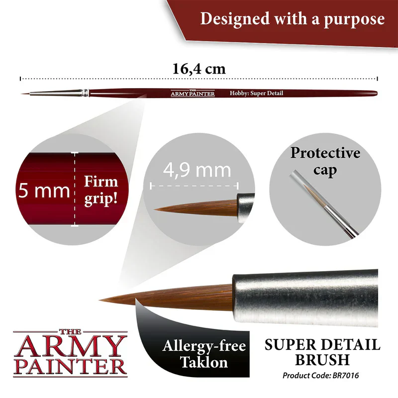 Army Painter Tools: Hobby Brush - Super Detail - Image 3