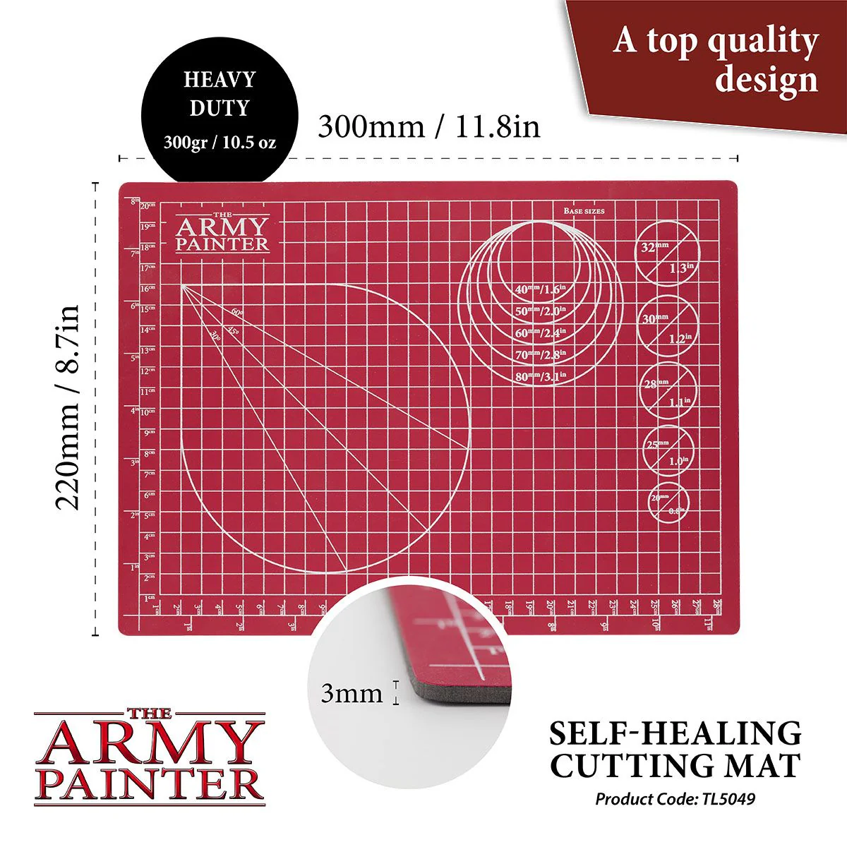 Army Painter Tools: Self-healing Cutting Mat - Image 2