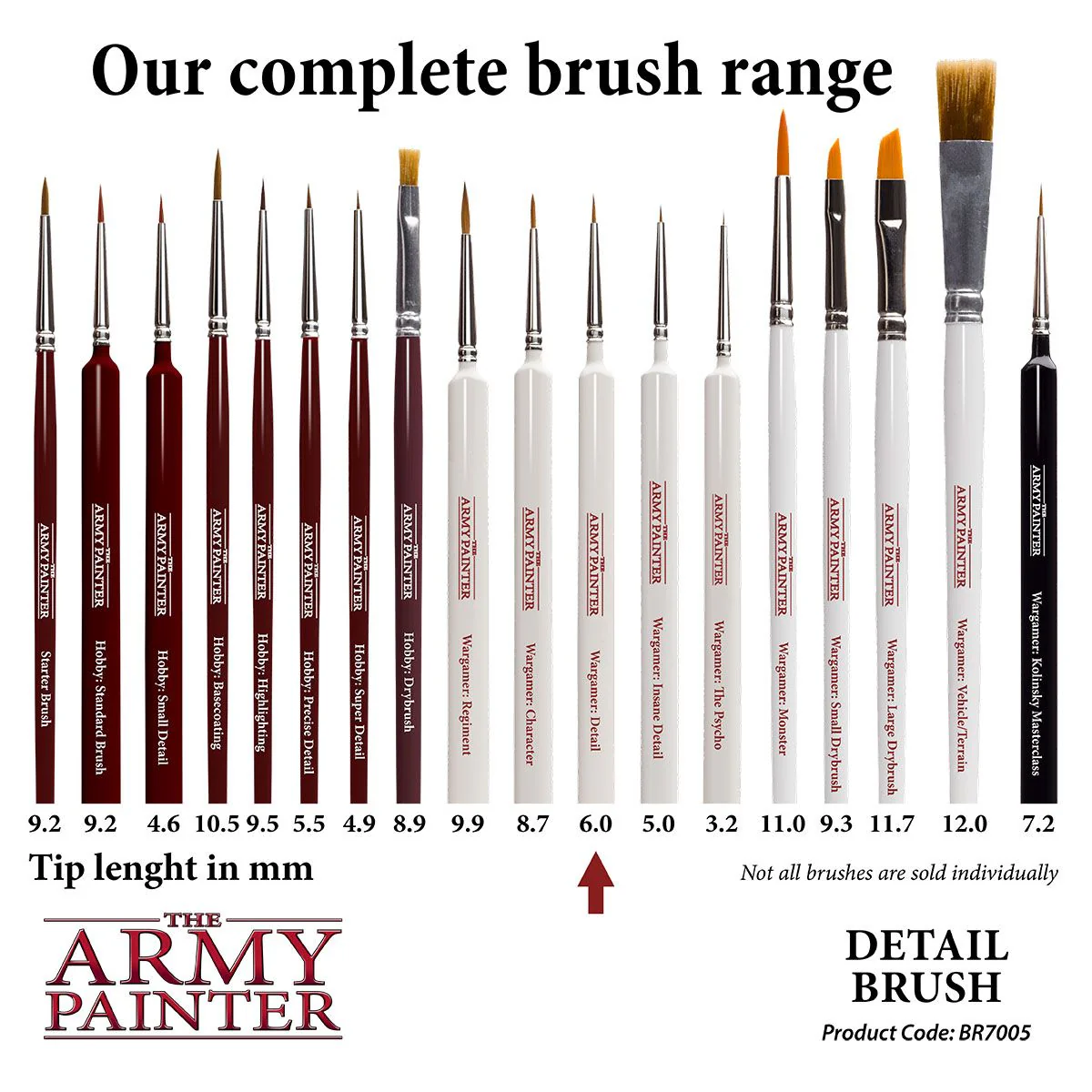 Army Painter Tools: Wargamer Brush - Detail - Image 4