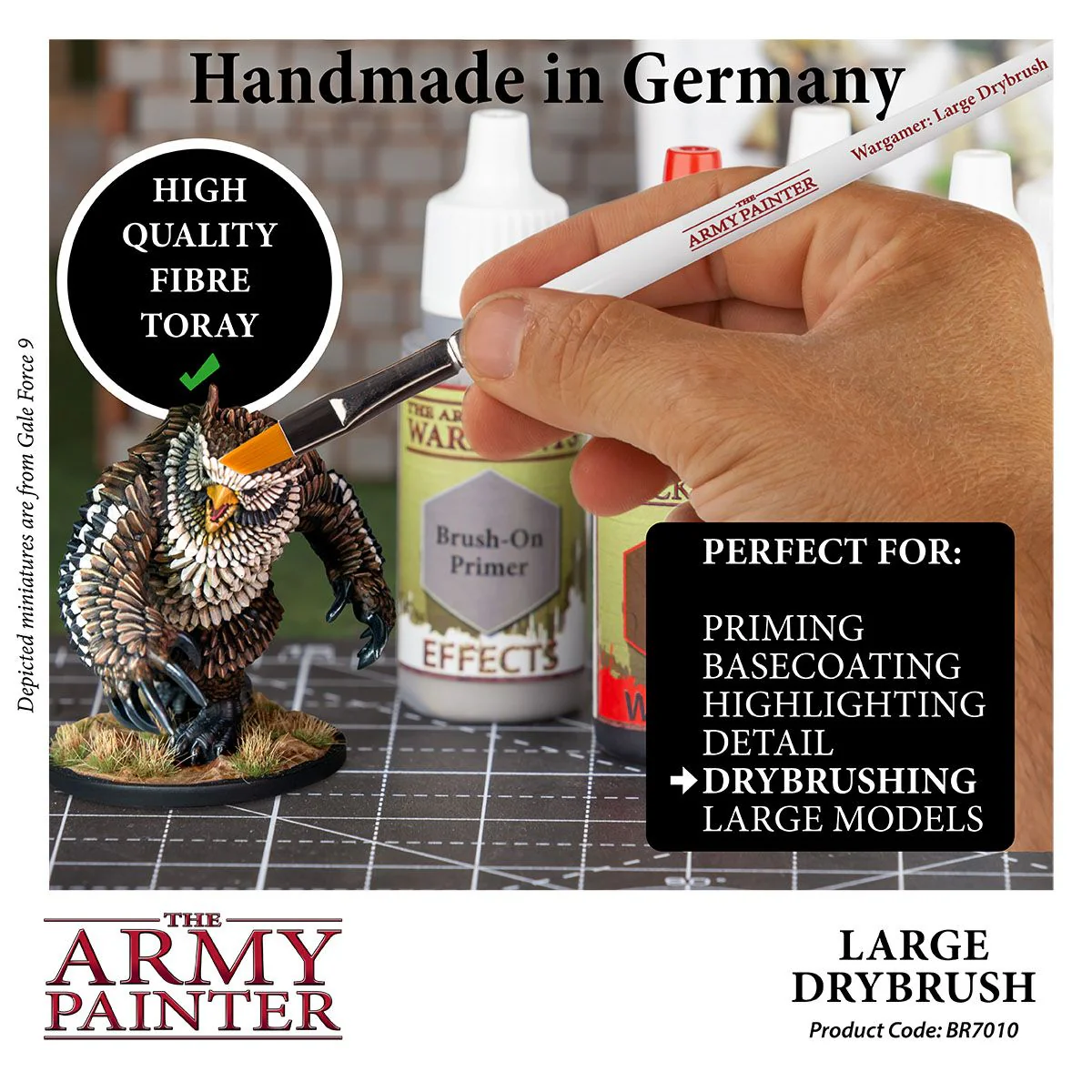 Army Painter Tools: Wargamer Brush - Large Drybrush - Image 2