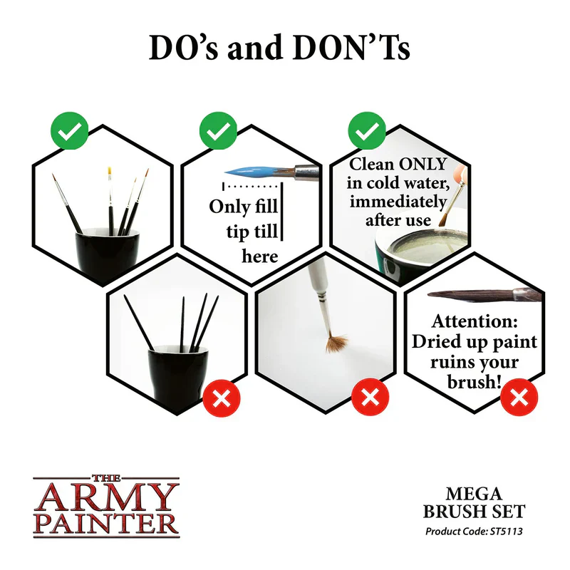 Army Painter Tools: Wargamer Brush - Large Vehicle & Scenery - Image 5