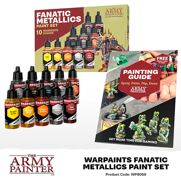 Army Painter Warpaints Fanatic: Metallics Paint Set - Image 2