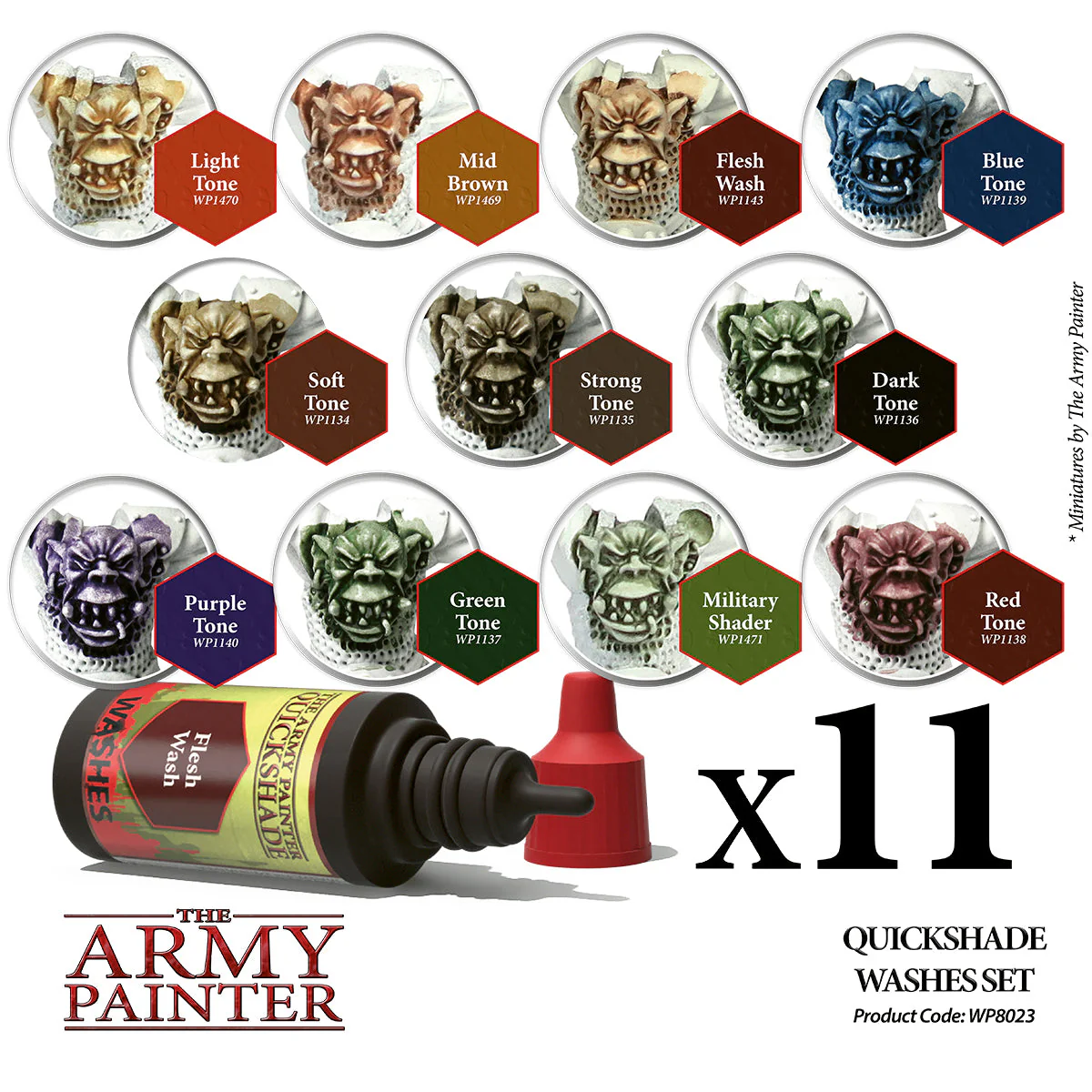Army Painter Warpaints: Quickshade Washes Set - Image 2