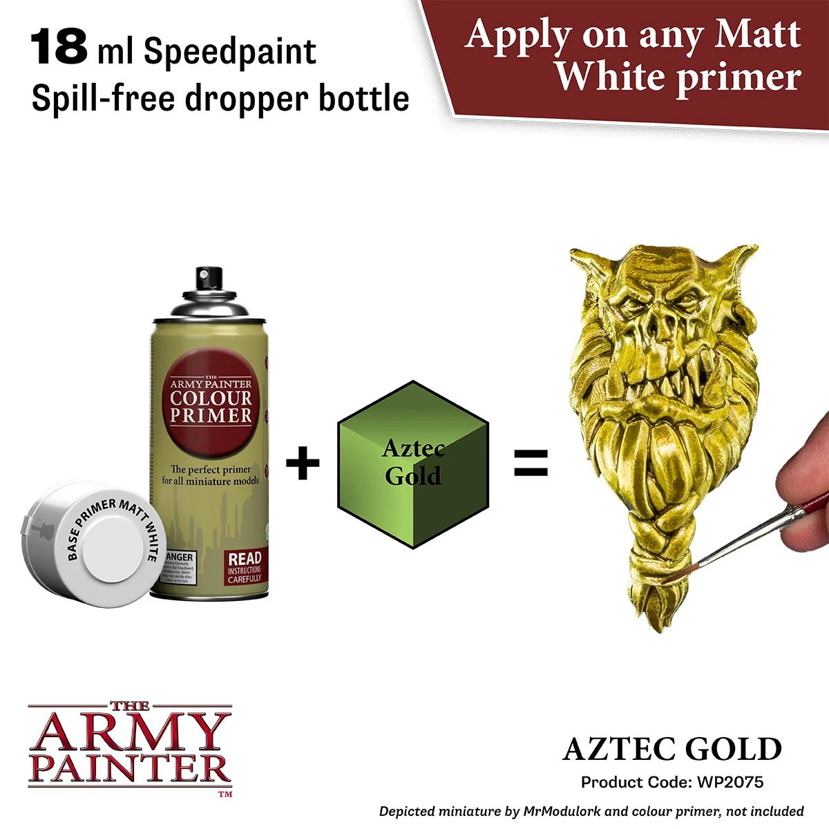 Army Painter Warpaints Speedpaint 2.0: Aztec Gold 18ml - Image 2