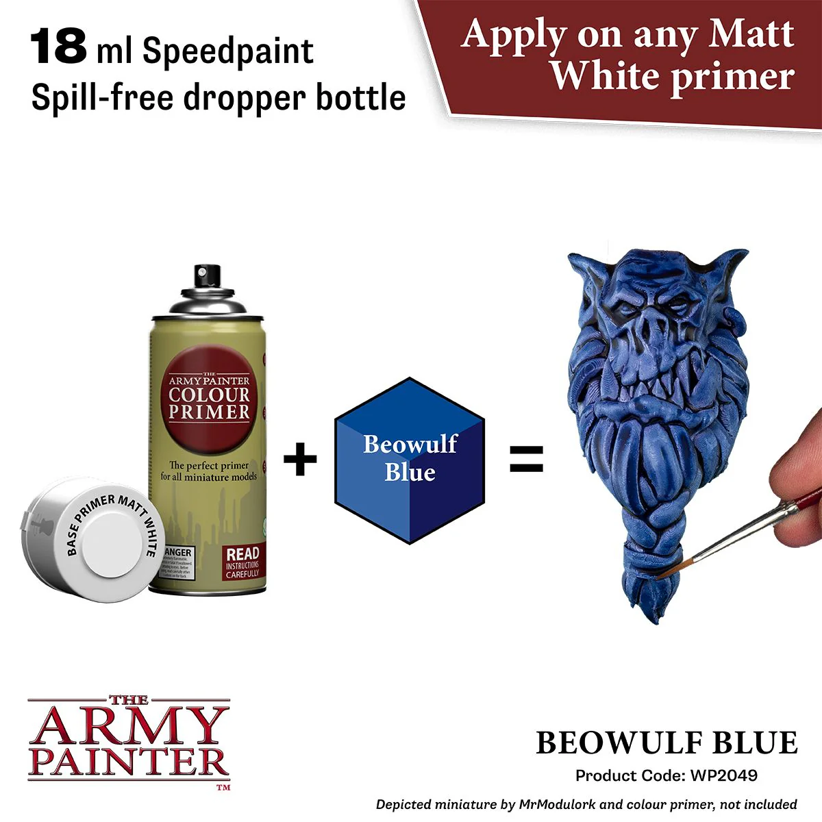 Army Painter Warpaints Speedpaint 2.0: Beowulf Blue 18ml - Image 2