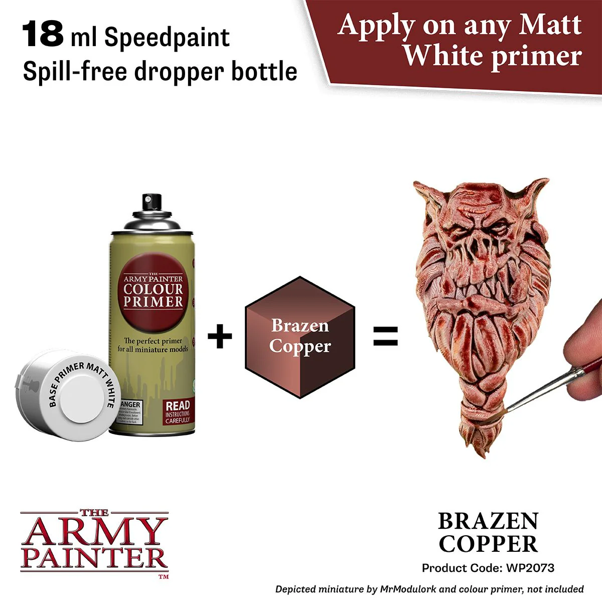 Army Painter Warpaints Speedpaint 2.0: Brazen Copper 18ml - Image 2