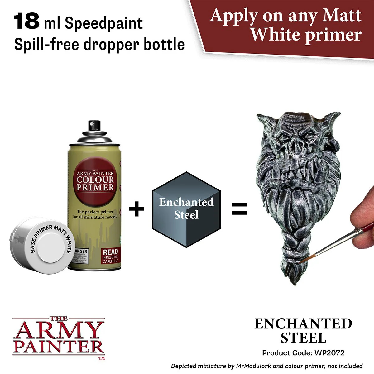 Army Painter Warpaints Speedpaint 2.0: Enchanted Steel 18ml - Image 2