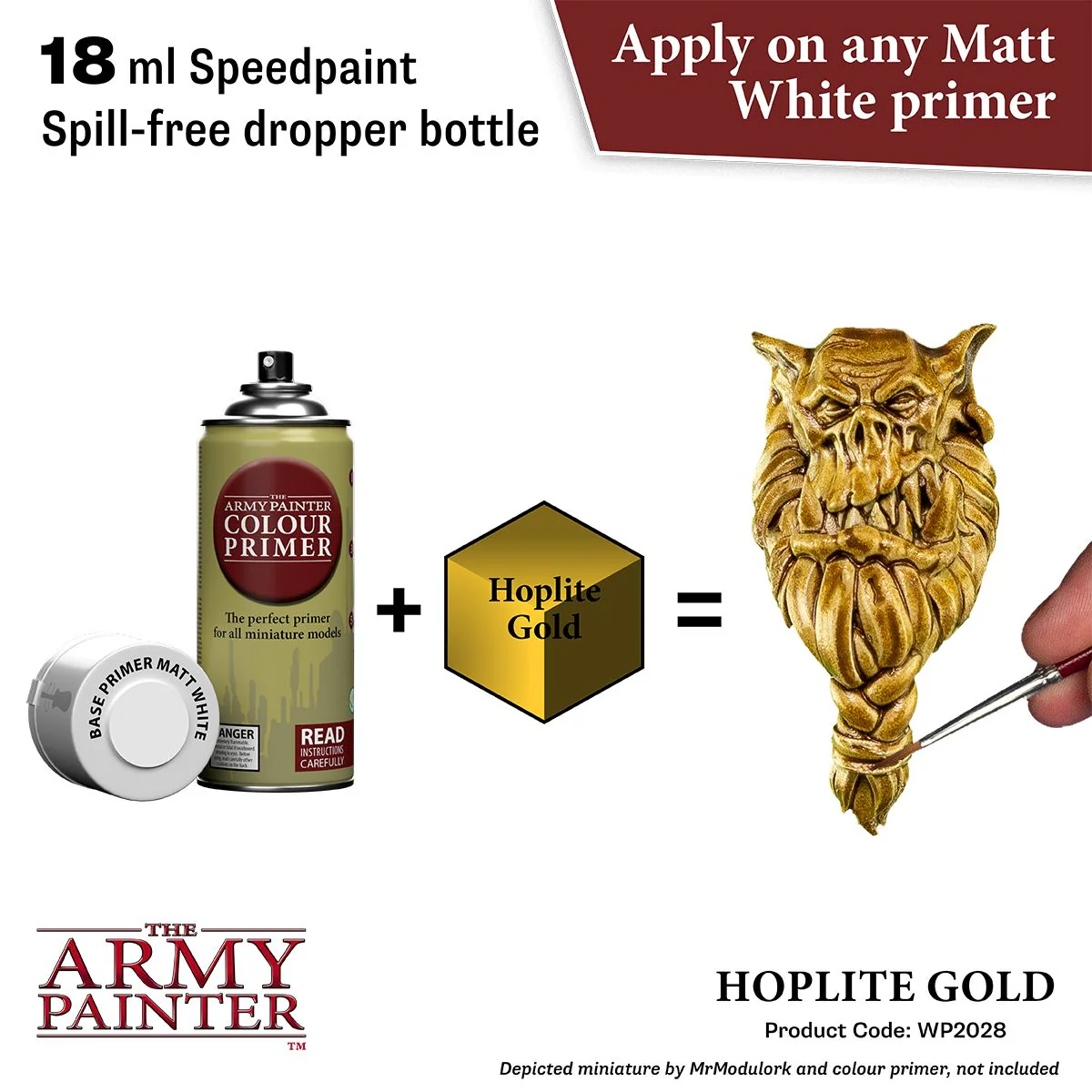 Army Painter Warpaints Speedpaint 2.0: Hoplite Gold 18ml - Image 2