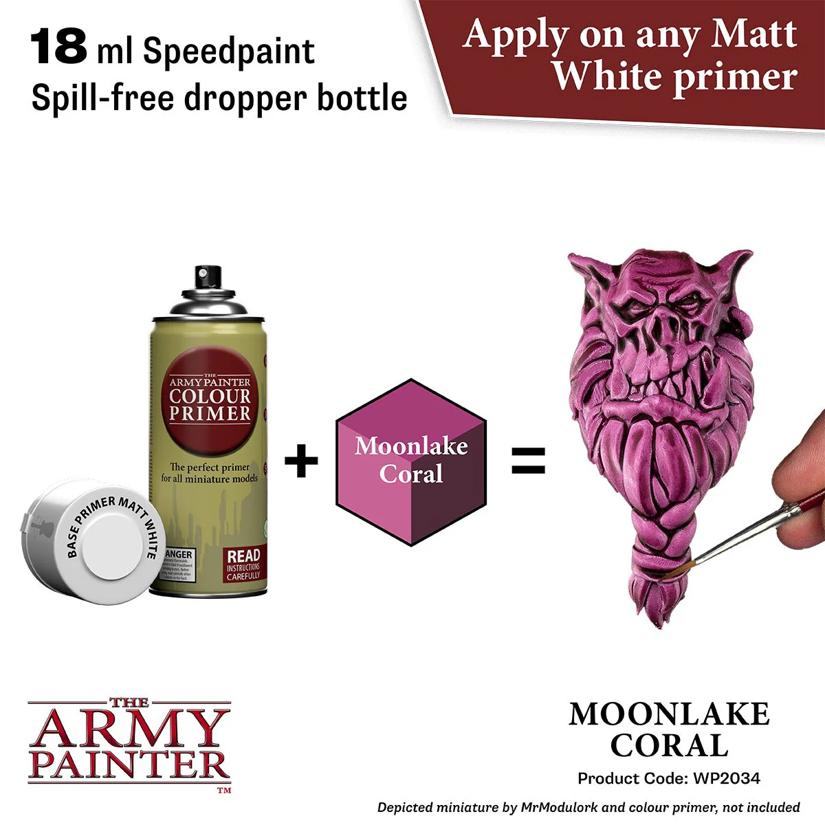 Army Painter Warpaints Speedpaint 2.0: Moonlake Coral 18ml - Image 2